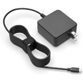 Charger for Asus Chromebook, (UL Safety Certified), USB C, 45W