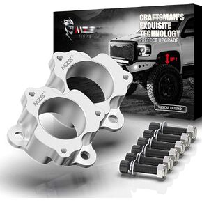 MZS Rear Lift Shackles, 2" Leveling KIt Compatible with 2005-2024 Frontier | 2005-2015 Xterra 2WD 4WD - 1 set