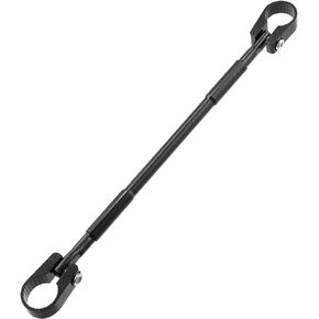 X AUTOHAUX Universal 22mm Aluminum Alloy Motorcycle Balance Bar Crossbar Handlebar Motorbike Reinforce Lever Accessories Black