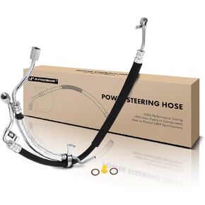 A-Premium Power Steering Pressure & Return Hoses Line Assembly Compatible with Subaru Forester 2009 2010 2011, 2.5L, Naturally Aspirated, From Pump And Intermediate Pipe