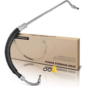A-Premium Power Steering Pressure Hose Line Assembly Compatible with Ford F-250 Super Duty 2005-2007, F-350 Super Duty 2005-2007, 5.4L 6.0L 6.8L, Hydroboost To Gear