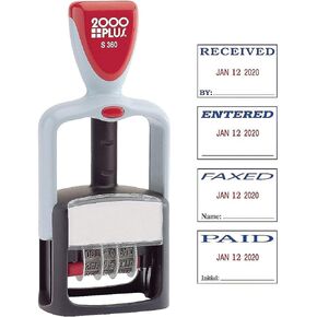 2000 Plus 819316 2000 Plus S 360 Dater RECEIVED PAID ENTERED