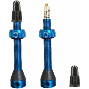 Presta Tubeless Valve Stems 50mm | Green Tubeless Presta Valve Stem for Bicycles and Motorcycles | High-Grade Brass with 4-Hole Design in Kuwait