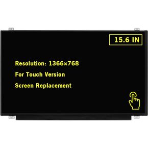15.6" New Screen Replacement for Dell Inspiron 3580 3583 3584 3585 HD 1366x768 40Pin Touch Screen LED LCD Display Panel