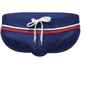 Men's Low Rise Swim Briefs, Classic Navy