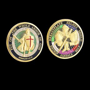 Put on The Whole Armor of God Challenge Coin