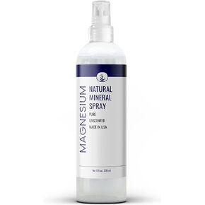 Pure Original Ingredients Magnesium Oil Spray (8 fl oz) Pure & Unscented, Made in USA
