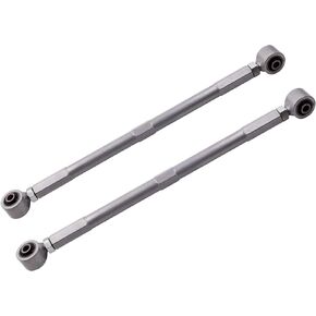 Tuningsworld Adjustable Camber Arms for Mini Cooper 2002-2013 R50 R52 R53 R56 R57 R58 R59 R60 R61, Rear Lower Control Arm Kit, -3 to +3 Degrees