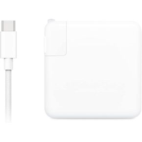 Charger for MacBook Pro 16 15 14 13 inch 2023, 2022, 2021, 2020, 2019, MacBook Air M1 M2, iPad, Original Quality 96W USB C Power Adapter, 6.6ft Braided USB-C Cable Charging as Fast as MagSafe 3