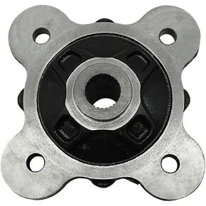 M MATI Rear Wheel Hub Machined Black for Polaris Ranger 900 1000 Diesel HST 570-Full-Size Brutus GEM-eM1400 M1400-Gas Pro-XD 5142964-067 5137431-067