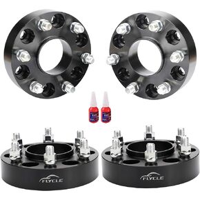 6 Lug 6x135 Hubcentric Wheel Spacers for 2015-2023 F150,1.5 inch 6x135mm Wheel Spacer 14x1.5 Studs & 87.1 mm Bore Compatible with 2015-2023 Expedition Navigator