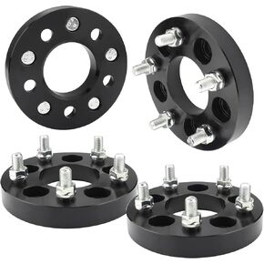 محولات عجلة محورية 5x4.5 إلى 5x5 لعجلات JK على مركبة TJ YJ KK XJ ZJ، محول عجلة تحويل 1.25 بوصة 5x114.3 مم إلى 5x127 مم محور محور 71.5 مم مع درجة خيط 1/2 in Kuwait