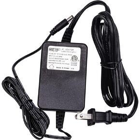 HQRP AC Adapter Compatible with Rocktron 006-1101 Replifex, Xpression, Blue Thunder, MIDI Mate, All Access, Banshee, Banshee 2, Hush Super C, Gainiac 2, Intellifex, Power Supply Cord 0061101
