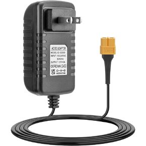 Crazepony AC to DC Power Adapter 12V 3A XT60 Plug for RC LiPo Battery Charger Balance Charger Like UP-S6 Charger
