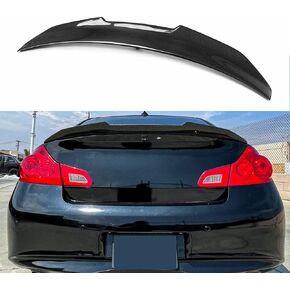 Real Carbon PSM Style Spoiler for 2007-2015 Infiniti G35, G25, G37 4-Door Sedan