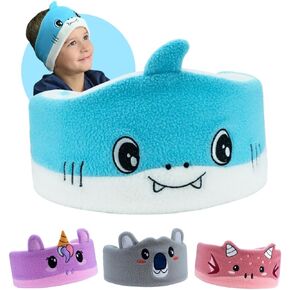 Original Toddler & Kids Headphones - Bluetooth Wireless & Wired Headband - Comfortable Fit - Safe Volume Limited - Adjustable for Travel, Learning, and Sleep (Sparkle The Unicorn)