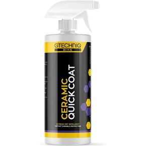 Gtechniq Bike Ceramic Quick Coat - Invisible Bicycle Paint Protection and Dirt Repellency - 500ml Spray - 6 Months Protection