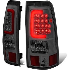 DNA MOTORING TL-GMCSIE07-LED-BK-CL LED مجموعة مصابيح خلفية للسائق وجانب الركاب [متوافق مع 07-14 GMC Sierra 1500 2500HD 3500HD] in Kuwait