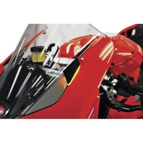 New Rage Cycles Mirror Block Off Turn Signals Compatible With Ducati Panigale V4