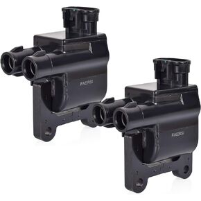 FAERSI Ignition Coils Set of 2 Replacement for Toyota T100 Tacoma Camry Solara 4Runner Rav4 2.0L - 2.7L 4L 1997-2001 for OE# UF180 UF181 5C1298