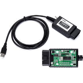 bbfly-BF32302 USB Modified FTDI chip OBD-II Scan Tool for Windows bbflyFORScan HS-CAN/MS-CAN OBD2