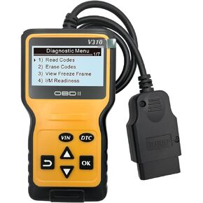 Car OBD2 Scanner Code Reader, Automotive Engine Fault Scanner to Clear Error Code, Diagnostic Scan Tool for Most OBD II Protocol Vehicles After 1996, Universal Car Accessories