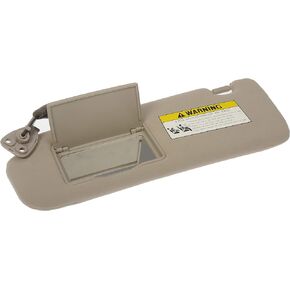 Dorman 74202 Driver Side Sun Visor Compatible with Select Hyundai Models, Beige