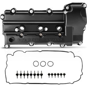 A-Premium Right Engine Valve Cover Kit with Gaskets & Bolts Compatible with Chrysler 300 Sebring Dodge Avenger Charger 2007 2008 2009 2010 V6 2.7L