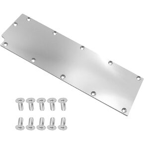 LS Gen 4 Valley Pan Cover Plate Endxedo Low Profile Carb Lifter LSX LS3 DOD Aluminum Engine Lifter Area Oil Cover Compatible with Chevy Gen IV Engine