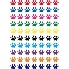 1000 قطعة من ملصقات طباعة مخالب للأطفال، ملصقات ذاتية اللصق لمخالب الكلب، مخطط حافز على شكل مخلب الحيوان، ملصقات للأطفال والطلاب الصغار لملصقات مكافأة المعلم في رياض الأطفال in Kuwait