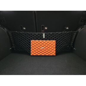 Envelope Style Automotive Elastic Trunk Mesh Cargo Net for Nissan Kicks 2022-2023 - Premium Trunk Organizer and Storage - Luggage Net for Crossover - Best Car Organizer for Nissan Kicks