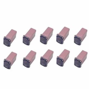 مجموعة فيوزات خرطوشة على شكل صندوق صغير MCASE للسيارات، 10 قطع للسيارات والشاحنات وسيارات الدفع الرباعي (20 أمبير)