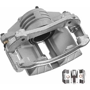 A-Premium Disc Brake Caliper Assembly with Bracket Compatible with Select Chevrolet, Oldsmobile & Pontiac Models - Classic, Malibu, Alero, Cutlass, Grand Am - Front Left Driver Side