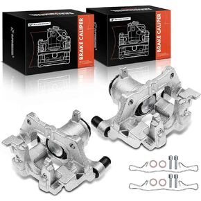 A-Premium Disc Brake Caliper Assembly with Bracket Compatible with Select Honda Models - Civic 2016-2020, Insight 2019-2021, 1.5L 2.0L - Rear Driver and Passenger Side