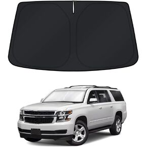 KUST Windshield Sun Shade for 2015-2020 Chevy Suburban Window Shade Sun Visor Cover Foldable Blocks UV Rays Keep Your Car Cooler