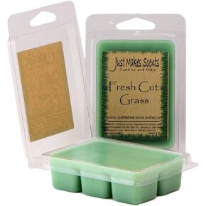 4 Pack - Fresh Cut Grass Scented Wax Melts by Just Makes Scents