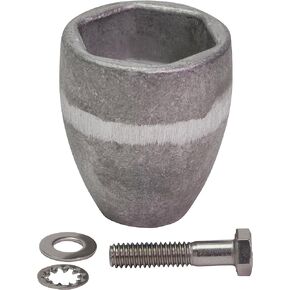 Quicksilver 865182Q01 Aluminum Anode Kit - Prop Nut on Bravo III Drives