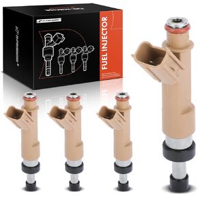 A-Premium Fuel Injectors Compatible with Toyota Corolla 2009-2017, Matrix 2009-2013 & Scion xD 2008-2009, L4 1.8L, Set of 4, Replace# 232500T010