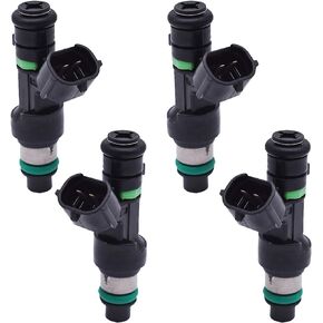 4pcs Fuel Injectors 16600-EN200 Replacement for Nissan Sentra NV200 Cube Versa MR18DE MR20DE FBY2850