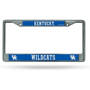 Rico Industries NCAA Fan Shop Standard Chrome License Plate Frame