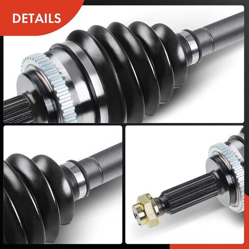 A-Premium CV Axle Shaft Assembly Compatible with Kia Soul 2010-2011 2.0L, Front Left Driver Side, Replace# KA8060 in Saudi Arabia