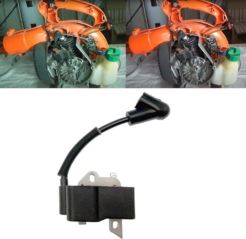 545108101 Ignition Coil for Husqvarna Gas Handheld Leaf Blower 125B,125BVX,125BX,Replaces 545-108101 in Saudi Arabia