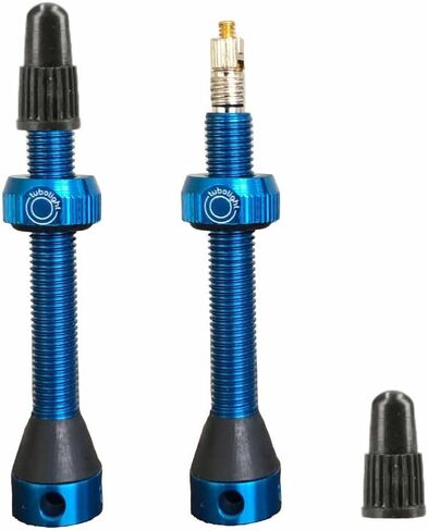 Presta Tubeless Valve Stems 50mm | Green Tubeless Presta Valve Stem for Bicycles and Motorcycles | High-Grade Brass with 4-Hole Design in Kuwait