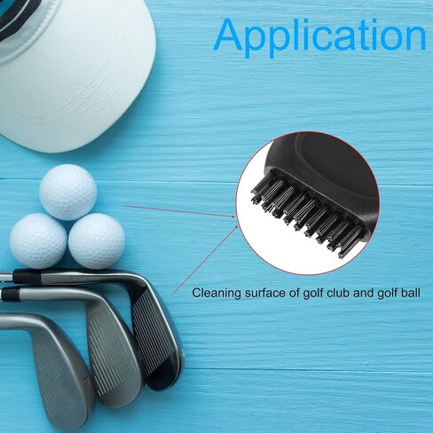 Mini Golf Club Brush - Golf Course, Round & Portable & Dust Clean, Apply to Golf Links in Saudi Arabia