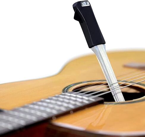 Guitar Bow, Picasso Bow, Pick 2-in-1 Horsehair Carbon Fiber Picasso Guitar Bow Folk Guitar Playing Tuning Create Cello and Violin Like Sounds, Rosin Included in Saudi Arabia