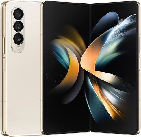 SAMSUNG Galaxy Z Fold 4 Factory Unlocked 512GB Beige SM-F936U1 (Renewed) in Saudi Arabia