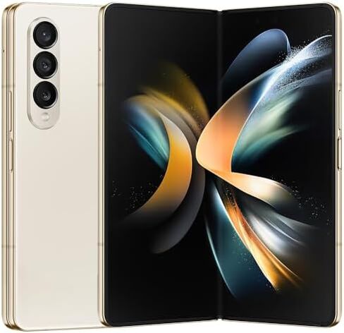 SAMSUNG Galaxy Z Fold 4 Factory Unlocked 512GB Beige SM-F936U1 (Renewed) in Saudi Arabia