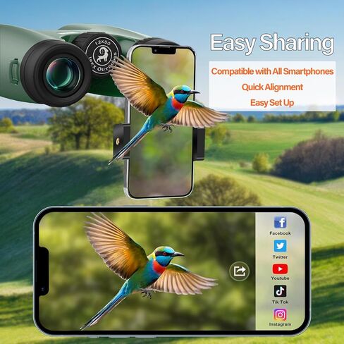 Nubian HD 12x50 Binoculars for Adults High Powered - Hunting Binoculars for Adults - High Powered Binoculars - Long Range Binoculars - Travel Binoculars in Saudi Arabia