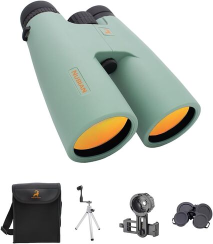 Nubian HD 12x50 Binoculars for Adults High Powered - Hunting Binoculars for Adults - High Powered Binoculars - Long Range Binoculars - Travel Binoculars in Saudi Arabia