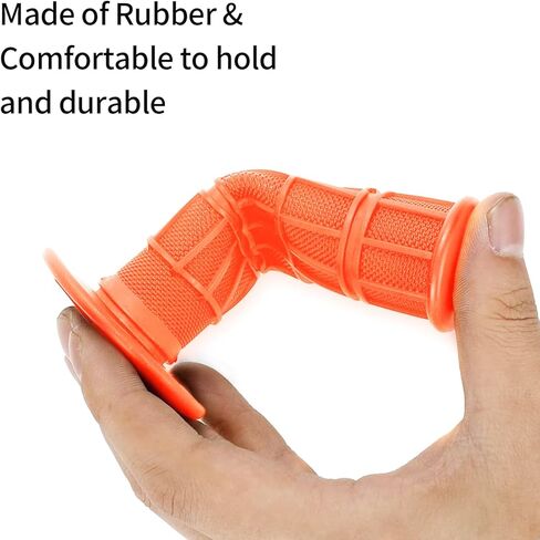 7/8" Motorcycle Hand Grips,Multicolor 22mm Left and Right Universal Handlebar Grips,Soft Rubber Motorcycle Grip for ATV Cat Suzuki Yamaha Kawasaki Honda 400ex Mini Bike Dirt Pit Motocross in Kuwait